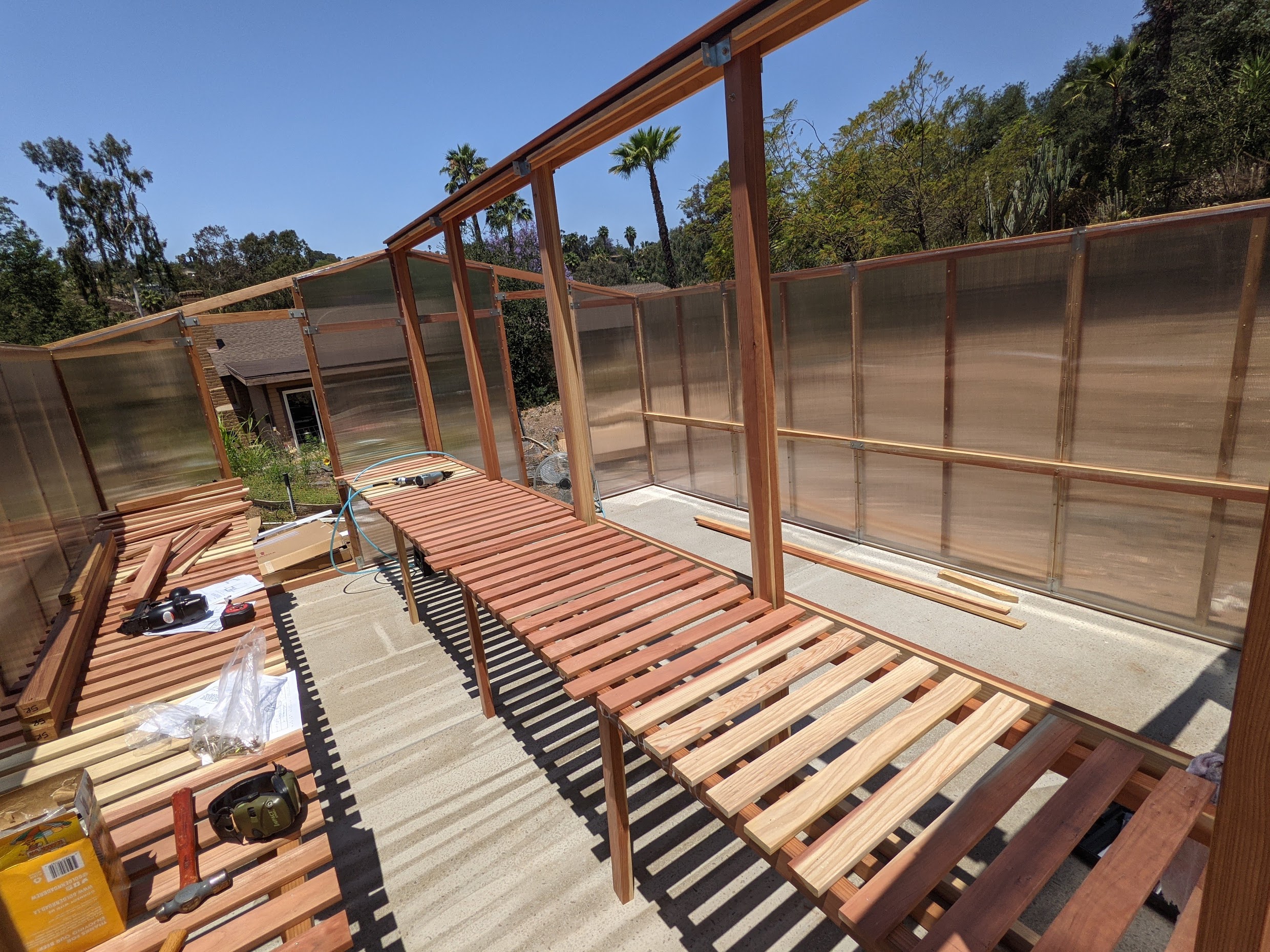 greenhouse benches