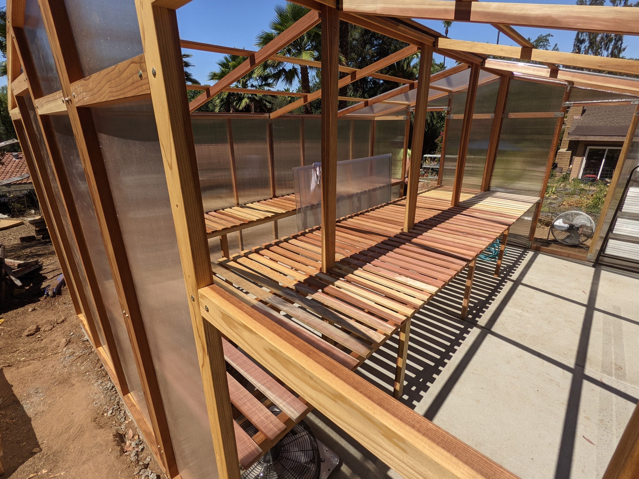 greenhouse benches