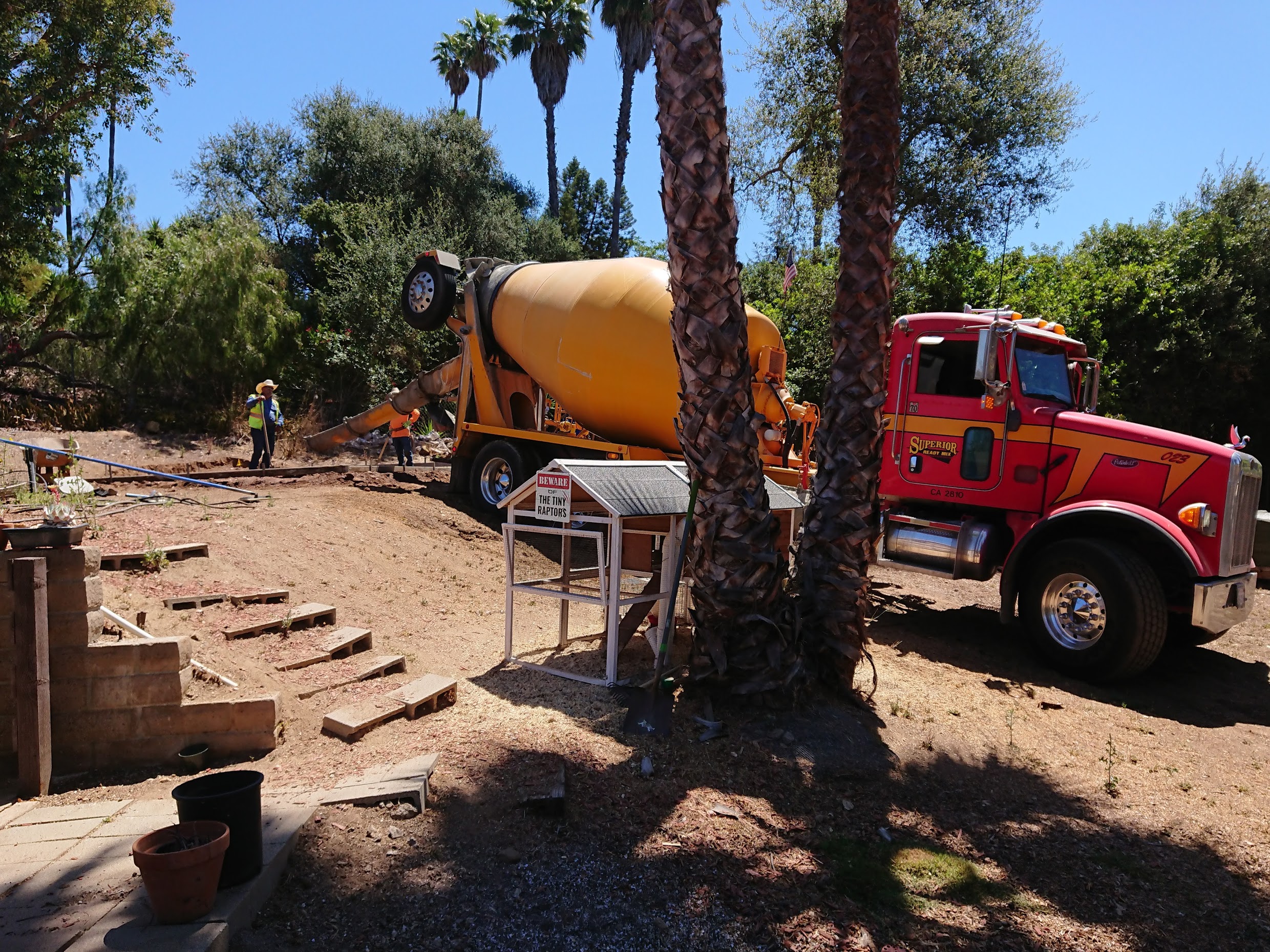 concrete greenhouse foundation