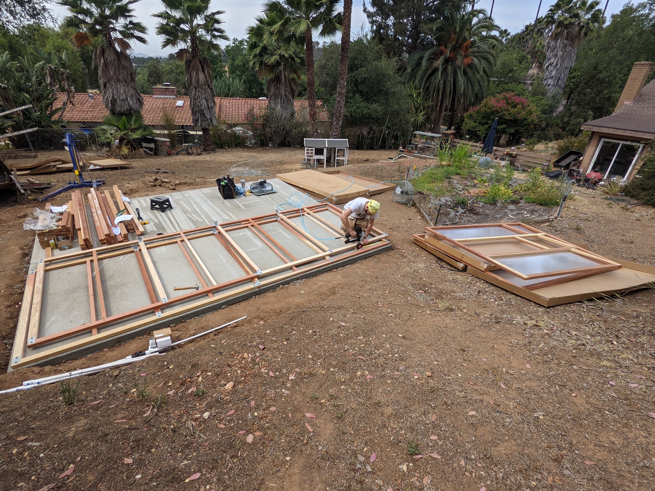 greenhouse walls