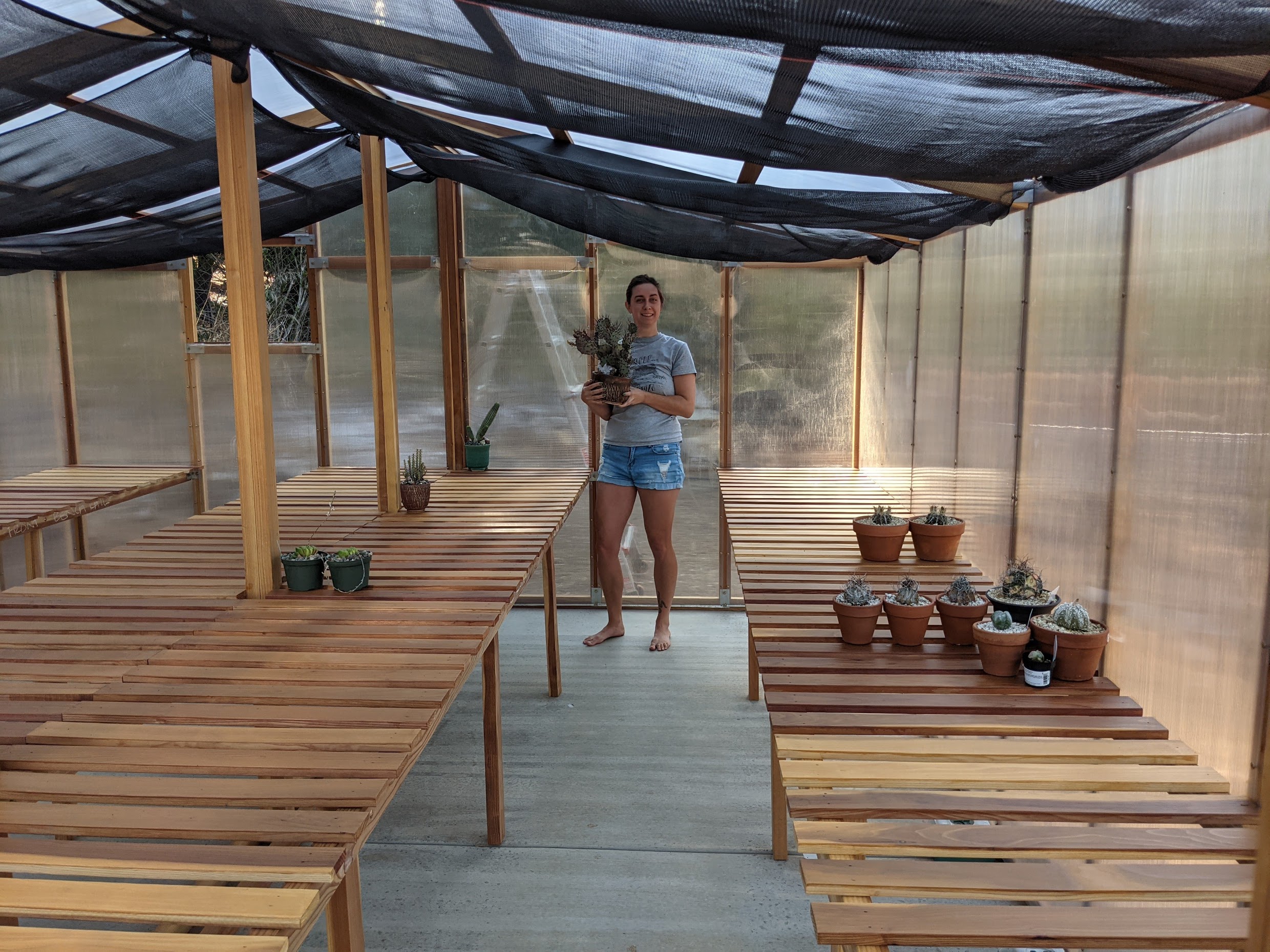 redwood greenhouse